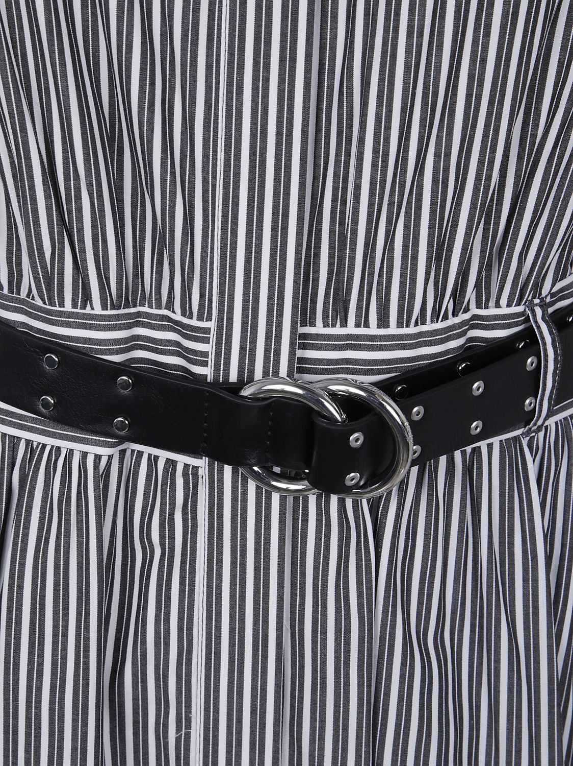 MICHAEL MICHAEL KORS Graphic Stripe Midi Dress