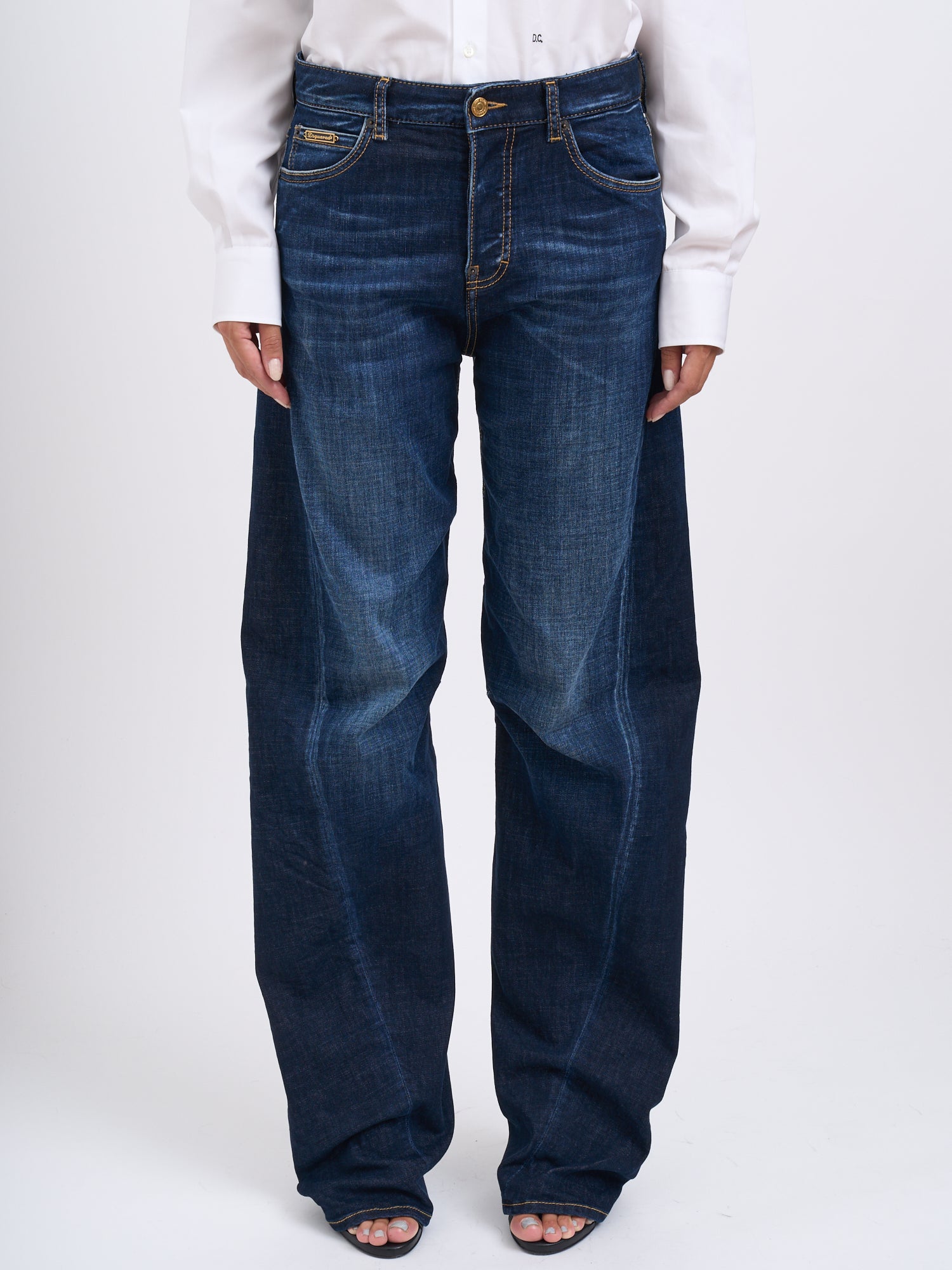 DSQUARED2 Skater Style Denim Pants