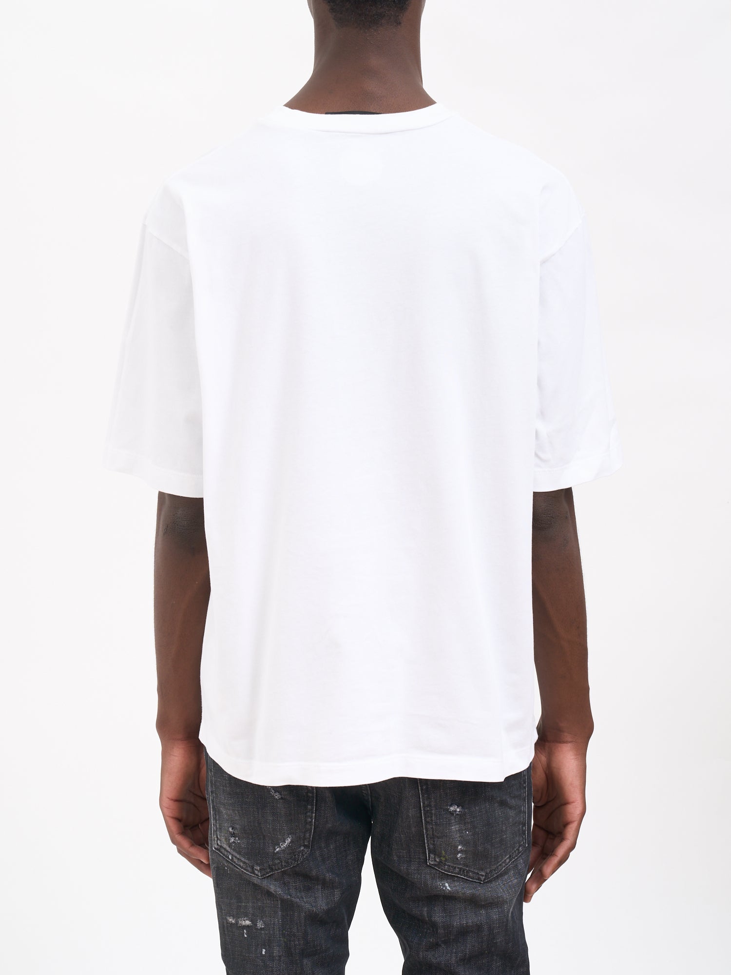 DSQUARED2 Regular Fit Crew Neck Logo Tee