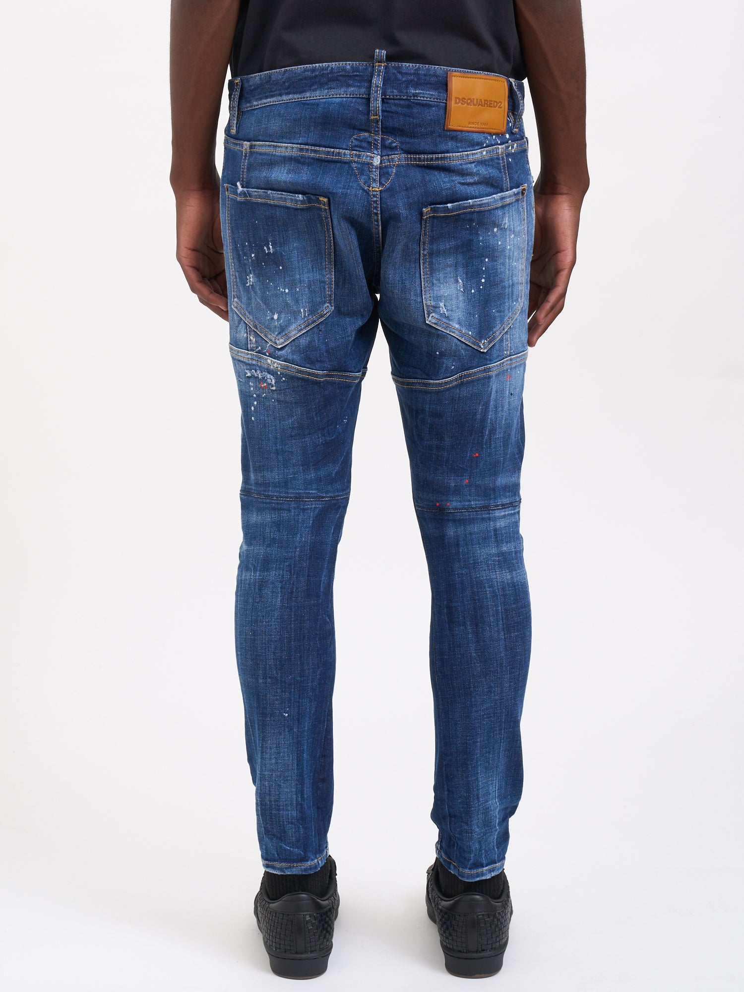 DSQUARED2 Slim Fit Tidy Biker Denim Trousers