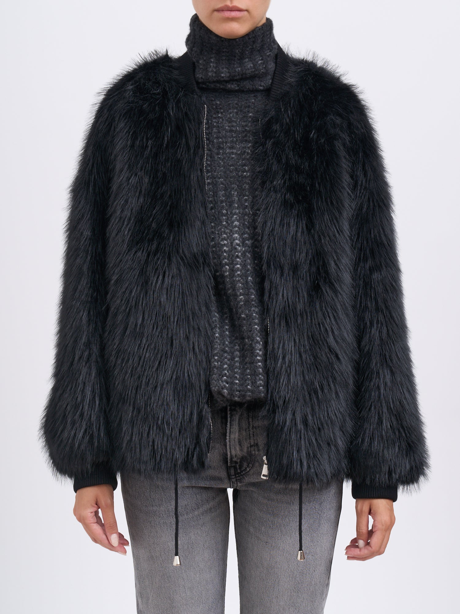 SWORD Faux Fur Jacket for Women - FW25 Collection