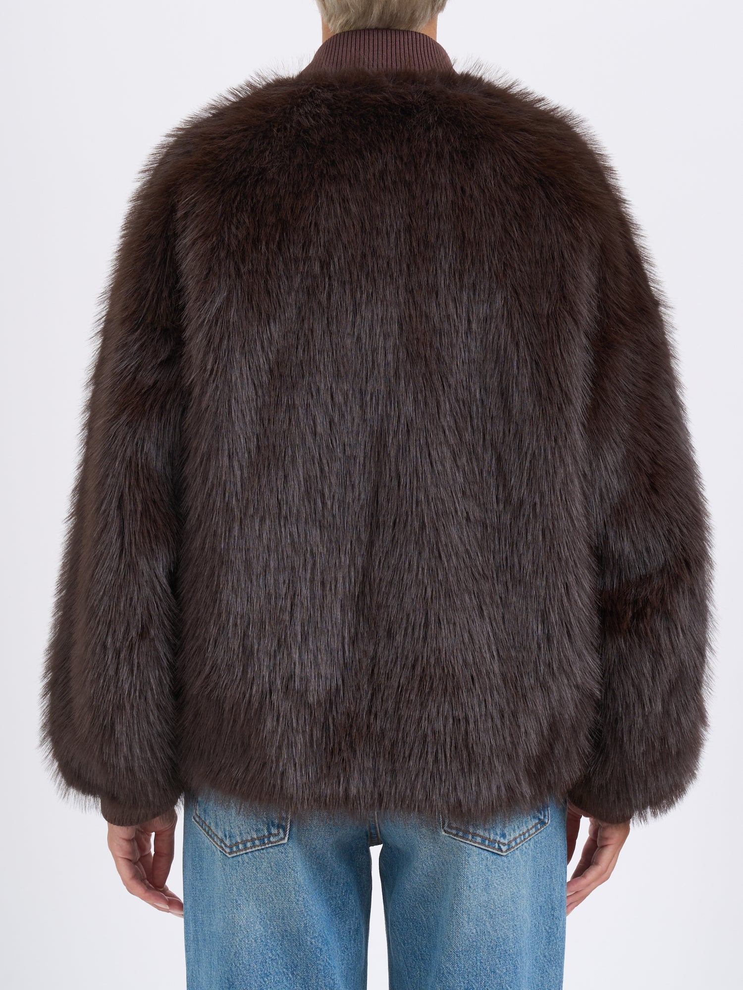 SWORD Faux Fur Jacket for Women