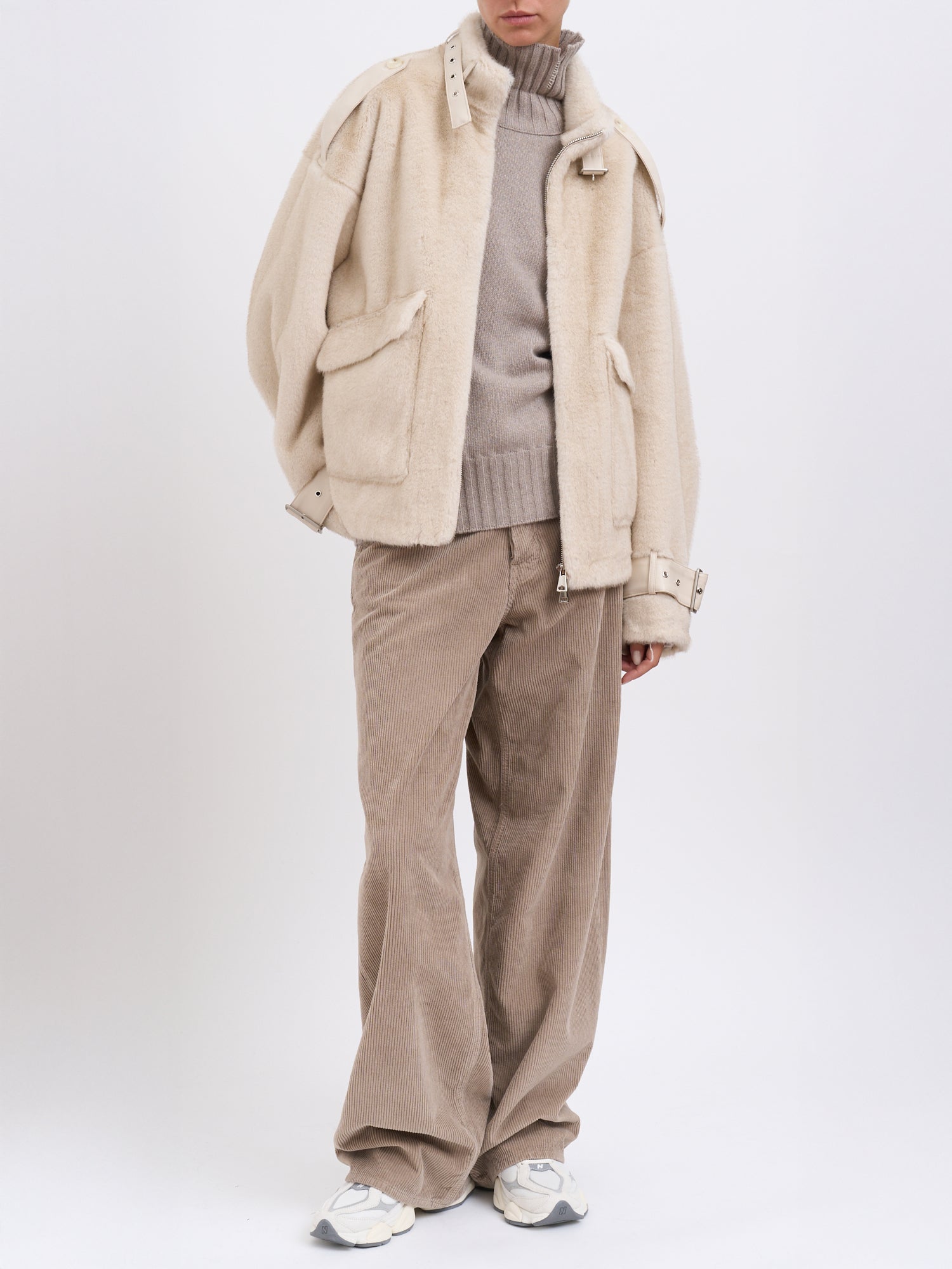 SWORD Faux Fur Jacket for Women - FW25 Collection