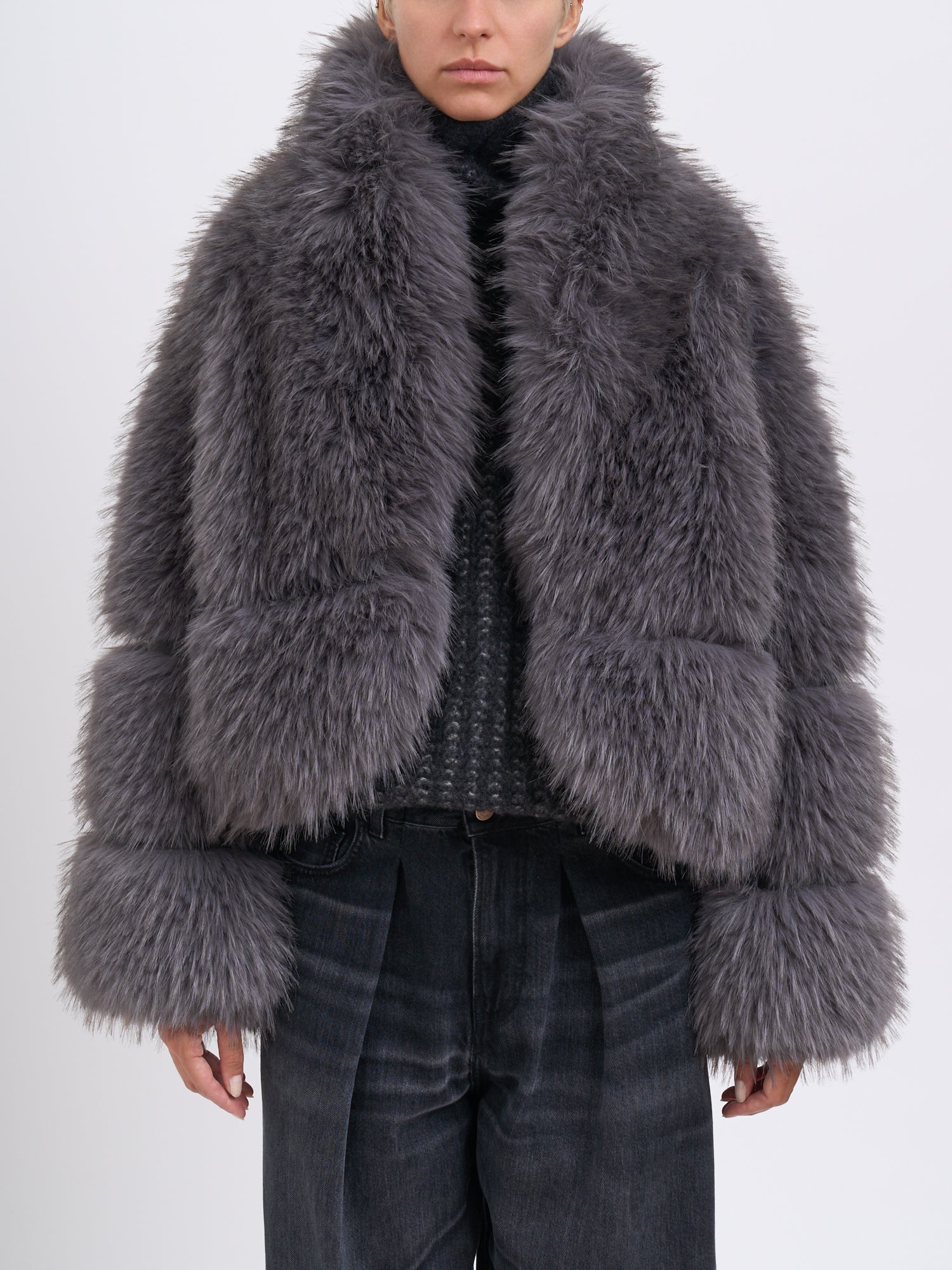SWORD Faux Fur Jacket