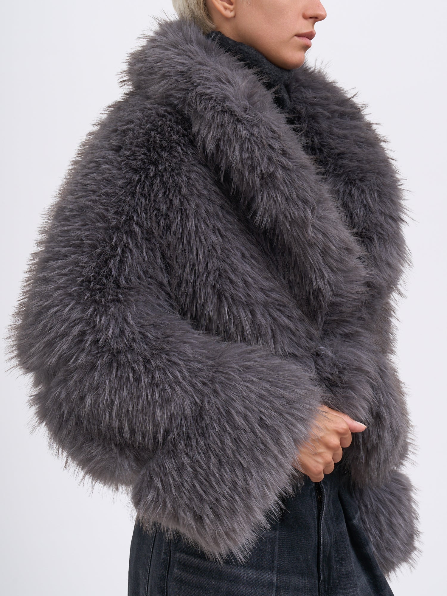 SWORD Faux Fur Jacket