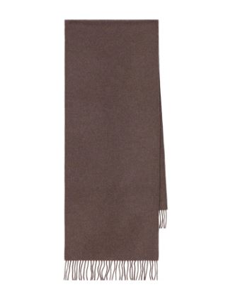 BRUNELLO CUCINELLI Cashmere Fringed Scarf - Rectangular Shape