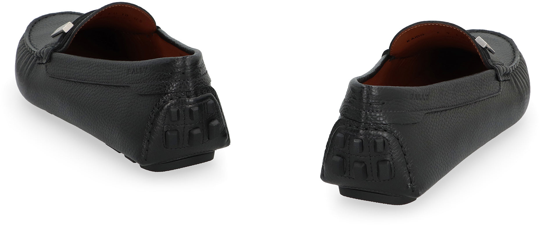 BALLY Men's Grainy Leather Loafers