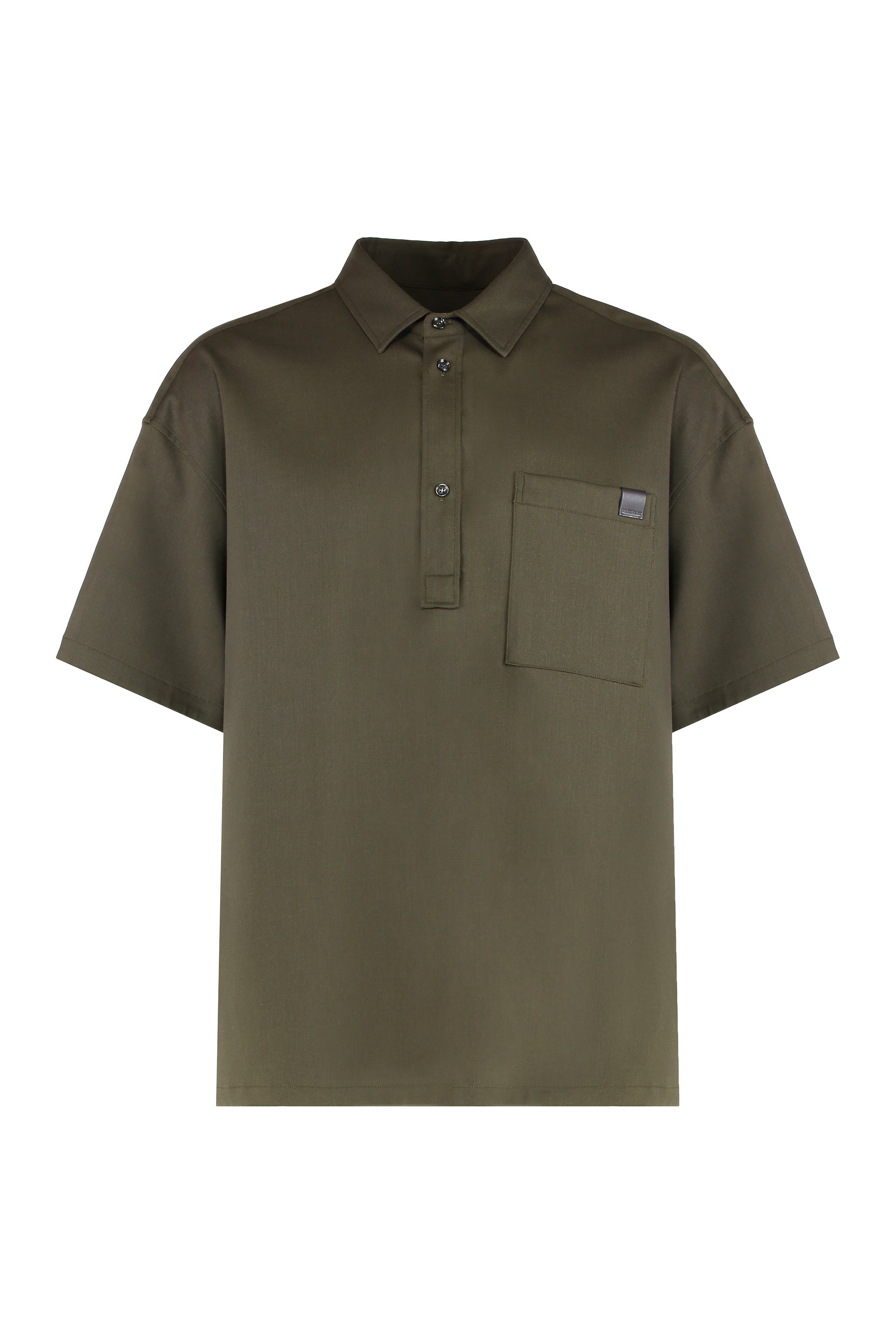 DARKPARK Mini Short Sleeve Wool Polo Shirt