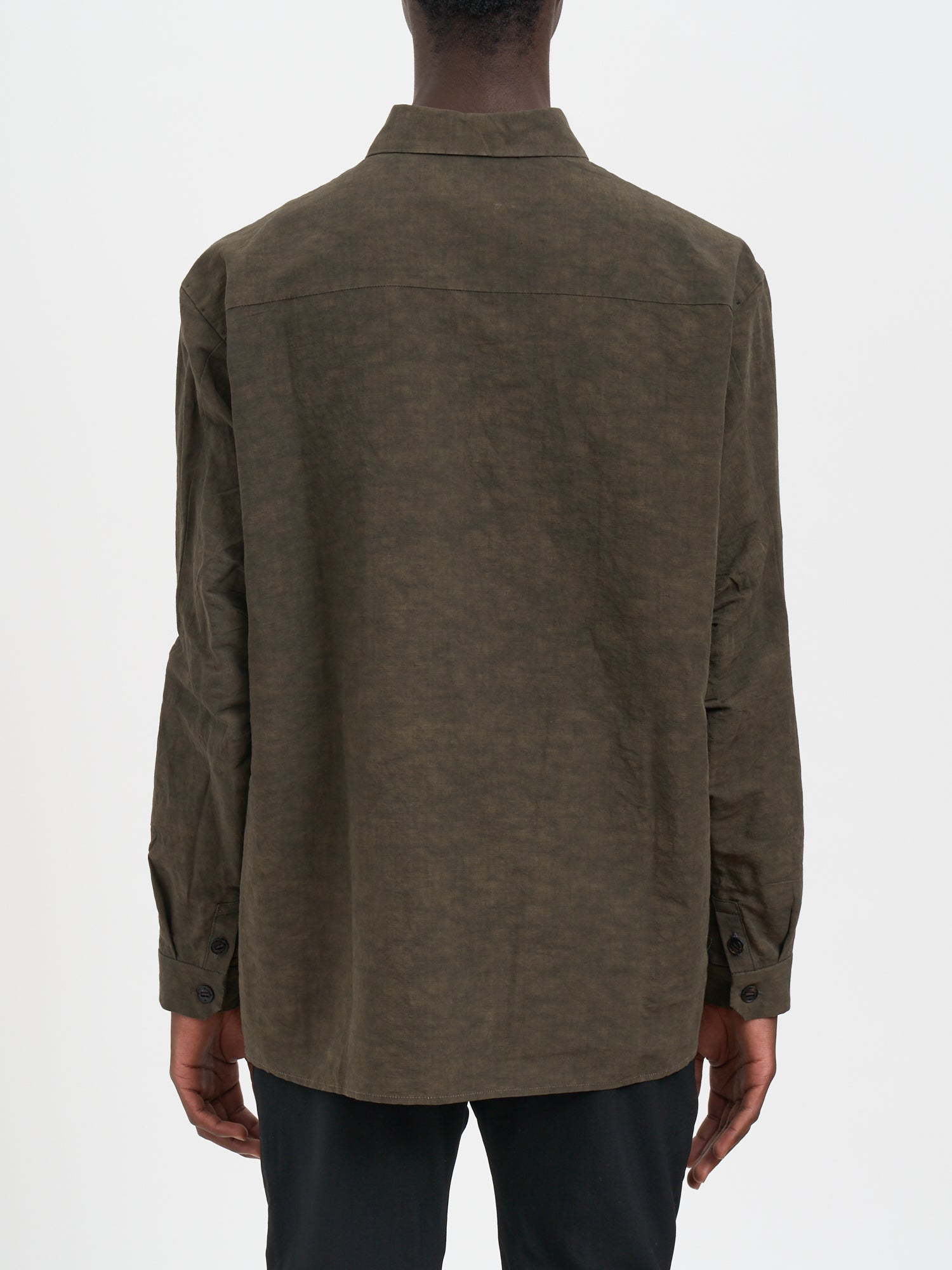 DEVOA Classic Cotton and Linen Shirt - Size 3