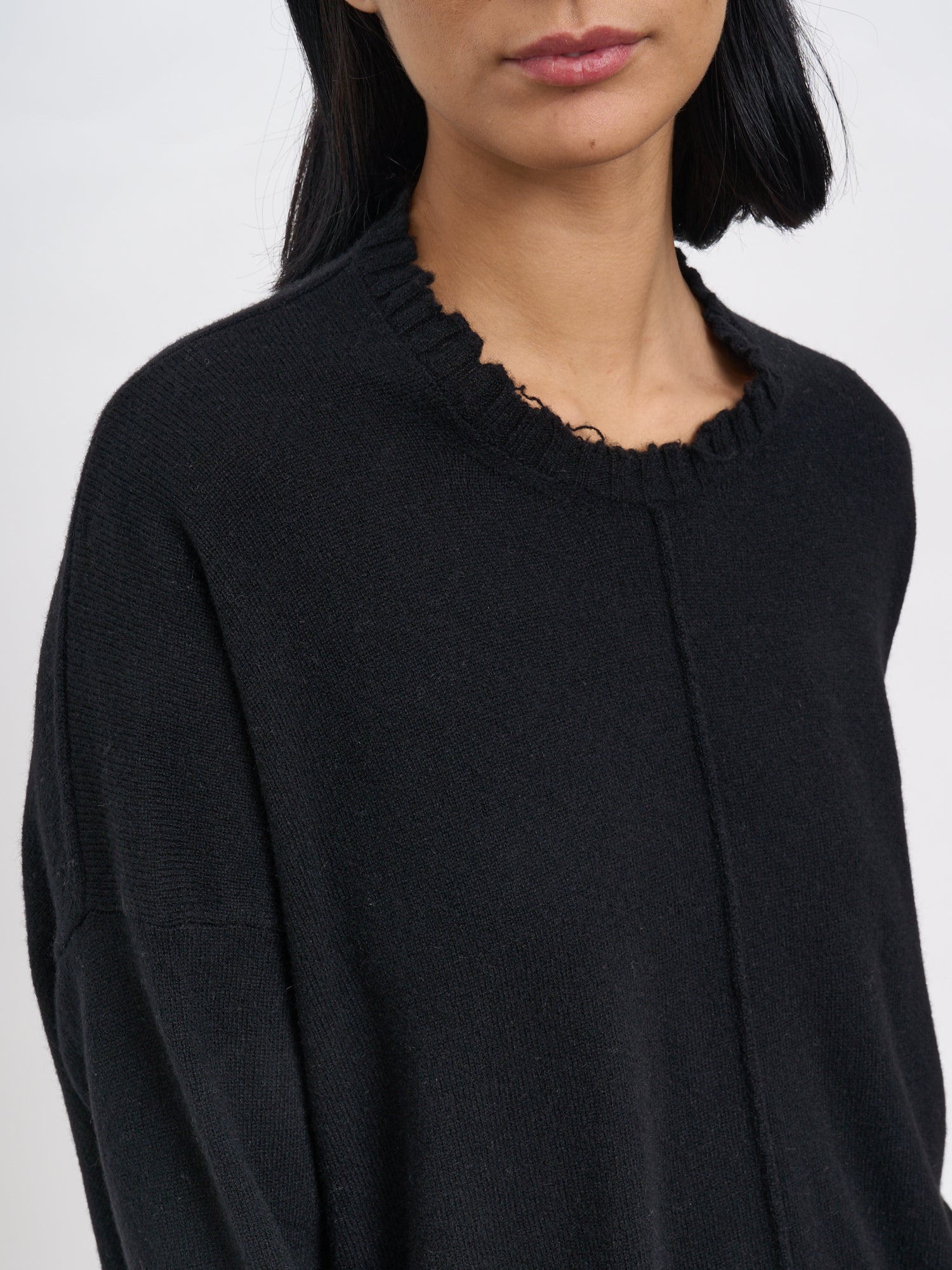 SERIENUMERICA Oversized Flared Sweater - Size 1