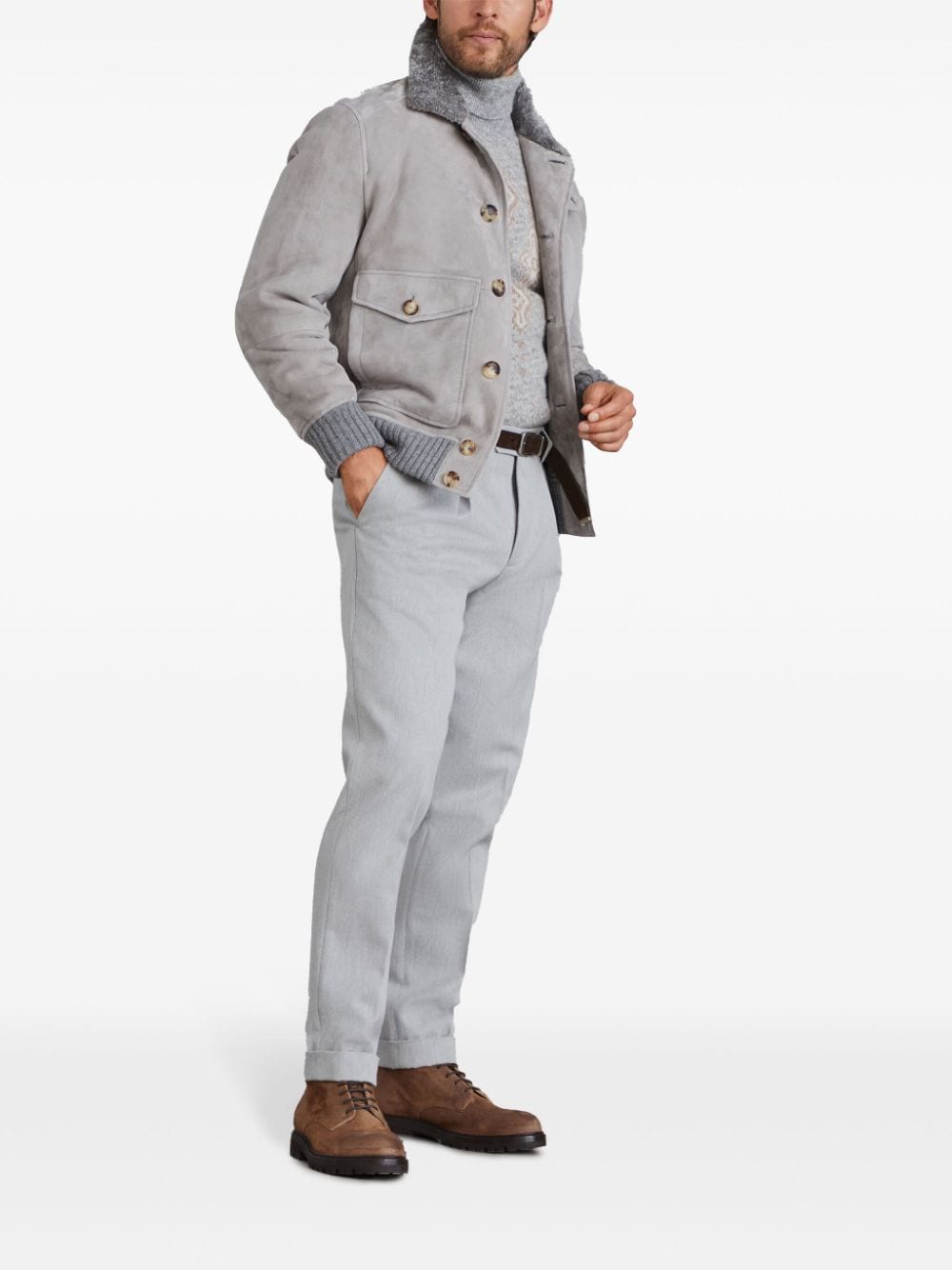 BRUNELLO CUCINELLI Men's Turtleneck Sweater