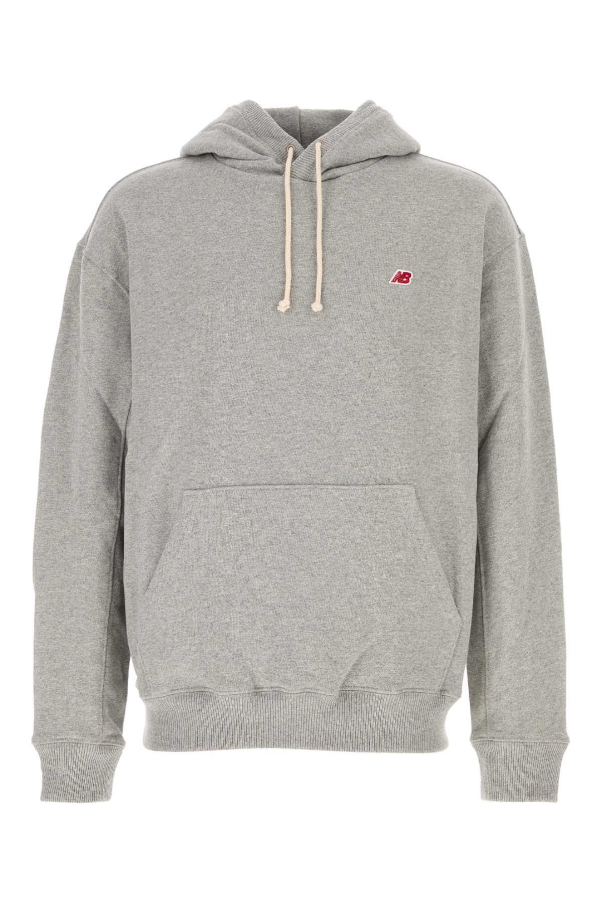 NEW BALANCE Men's Cotton Blend Melange Hoodie