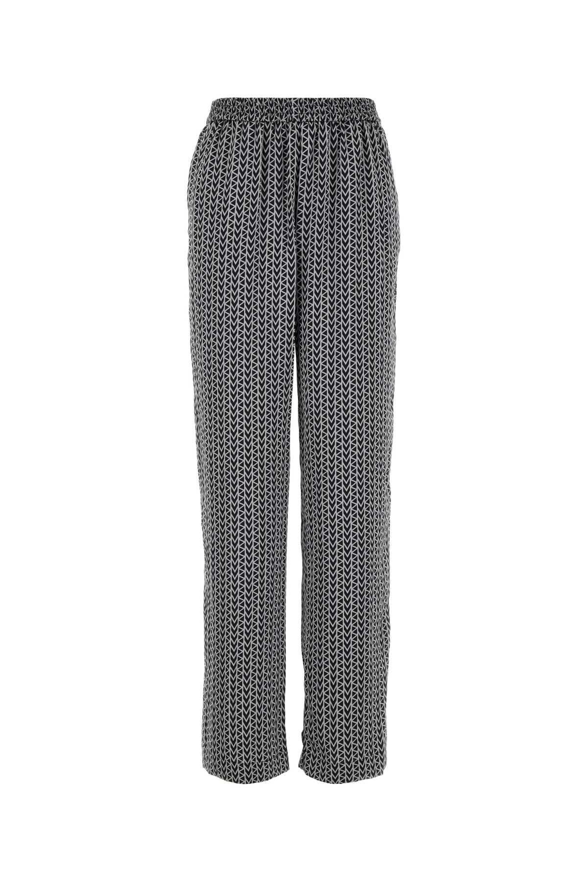 MICHAEL MICHAEL KORS Printed Satin Pants for Women - FW25 Collection