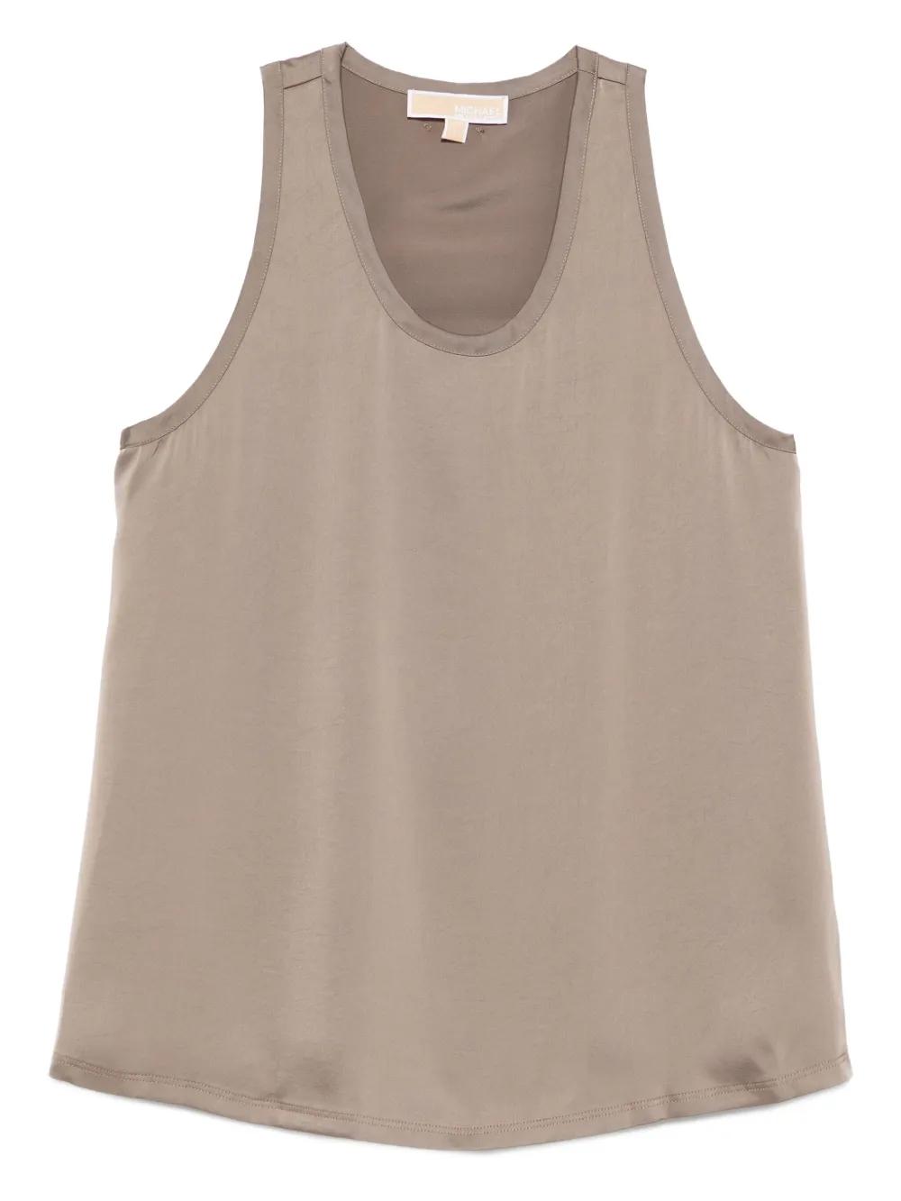 MICHAEL MICHAEL KORS Sleeveless Round-Neck Top