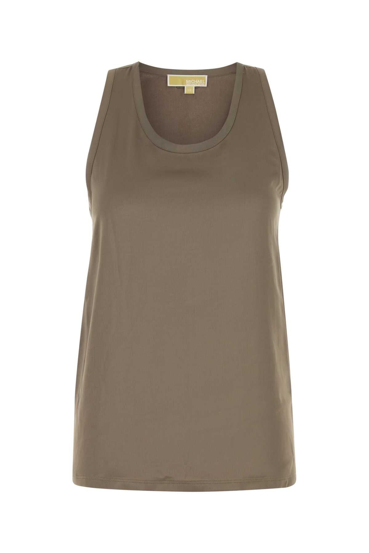 MICHAEL MICHAEL KORS Satin Tank Top