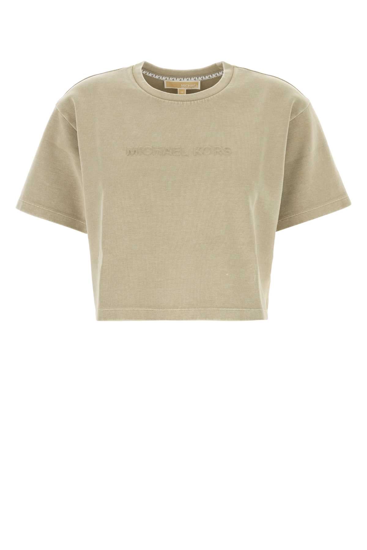 MICHAEL MICHAEL KORS Cotton Blend T-Shirt for Women - FW25 Collection