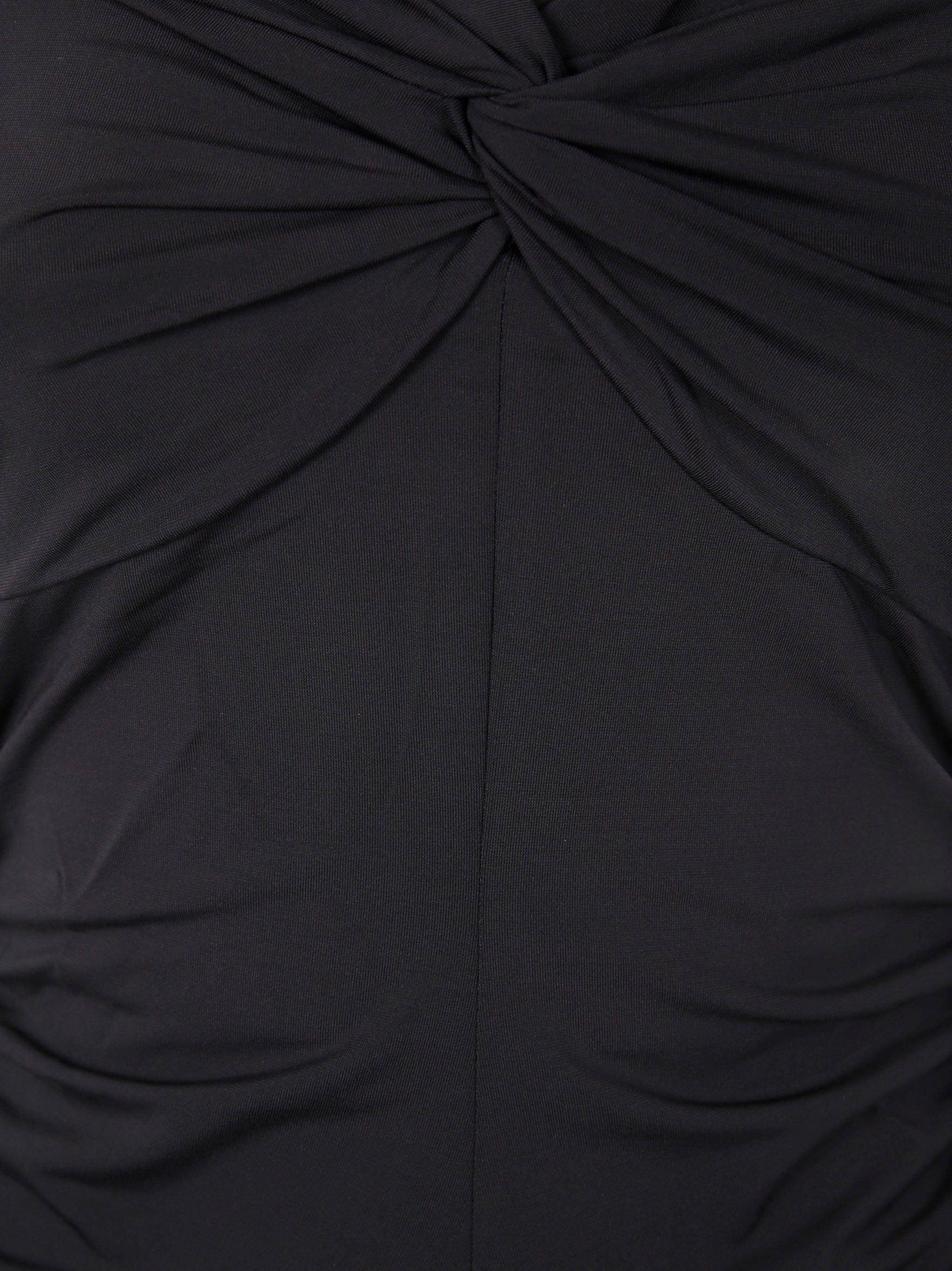 MICHAEL MICHAEL KORS Off Shoulder Twist Midi Dress