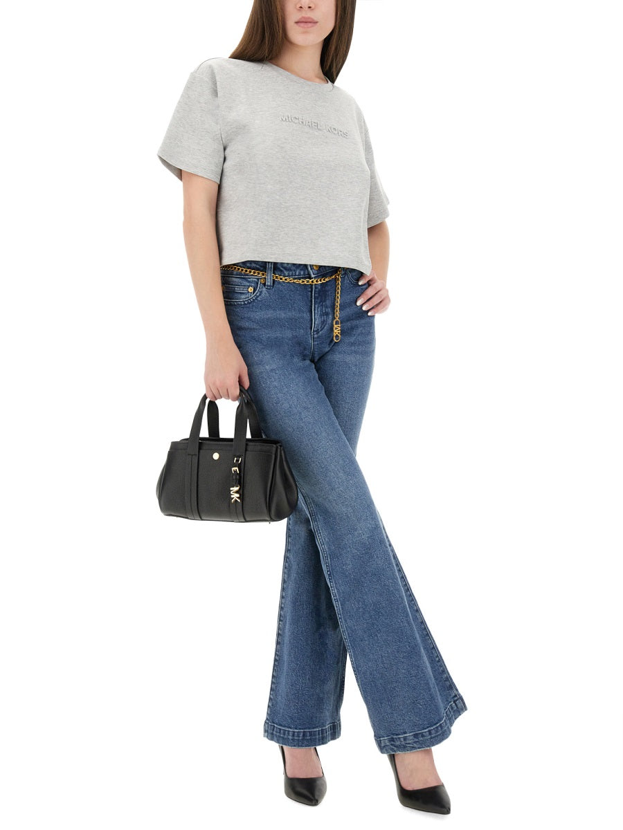 MICHAEL BY MICHAEL KORS Flared Jeans with Belt - Size 2
