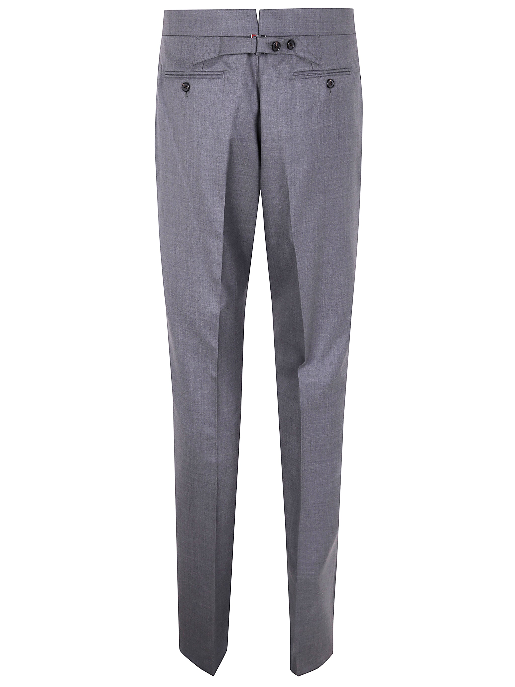 THOM BROWNE Fit 1 Back Strap Trouser in Super 120's Twill