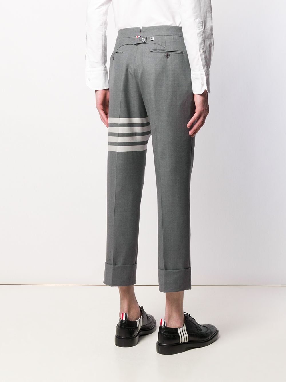 THOM BROWNE Classic Pants with Martingale - Size 3 JP