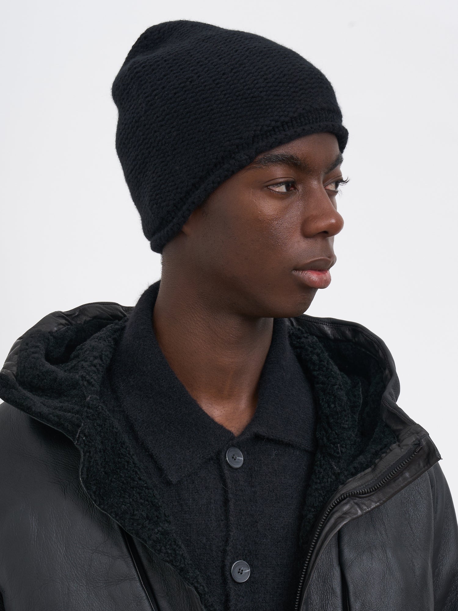 DEVOA Cashmere Beanie for Men