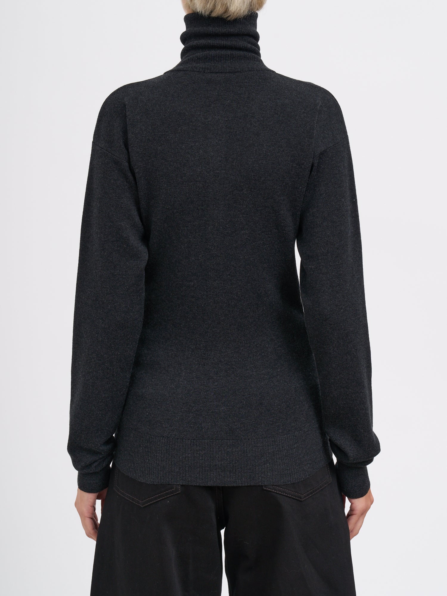 LEMAIRE Fitted High Collar Cardigan