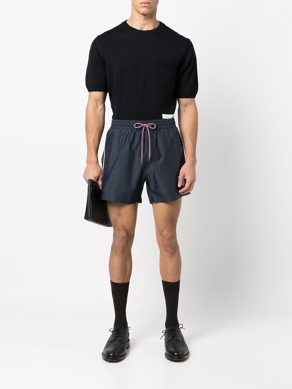 THOM BROWNE Signature RWB Swim Shorts