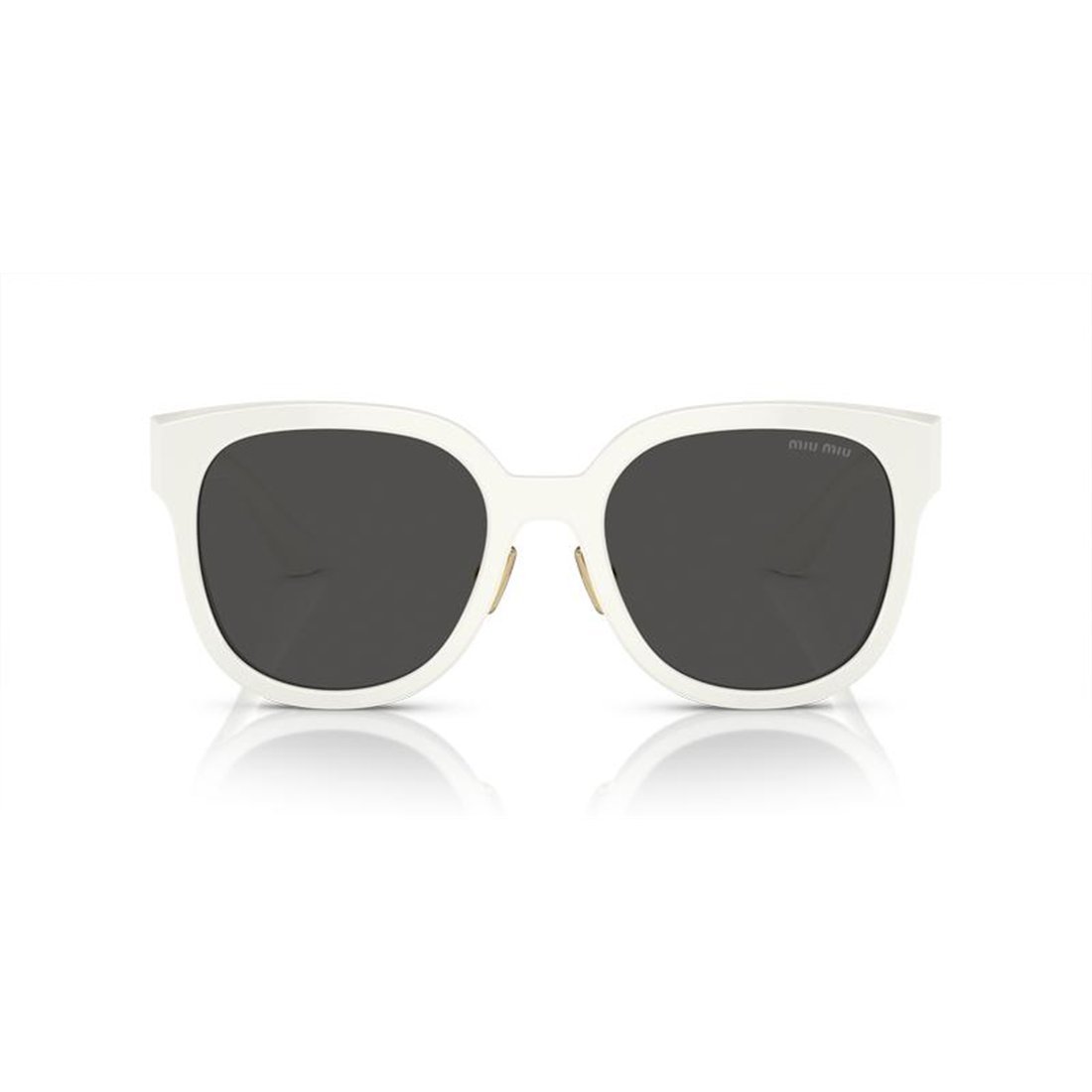 MIU MIU Stylish Round Frame Sunglasses for Women
