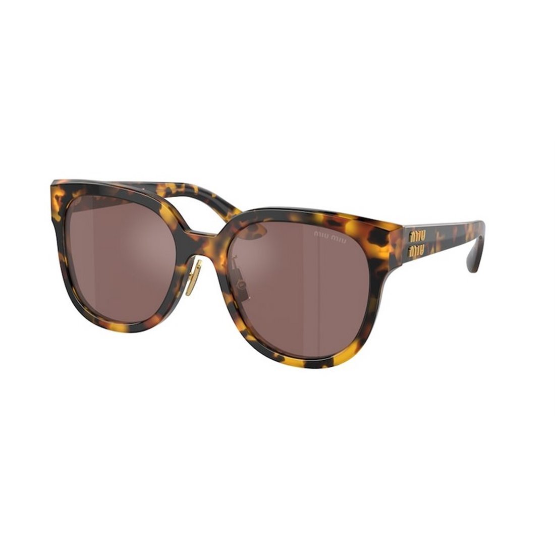 MIU MIU Stylish Women's Sunglasses with Iridescent Lenses