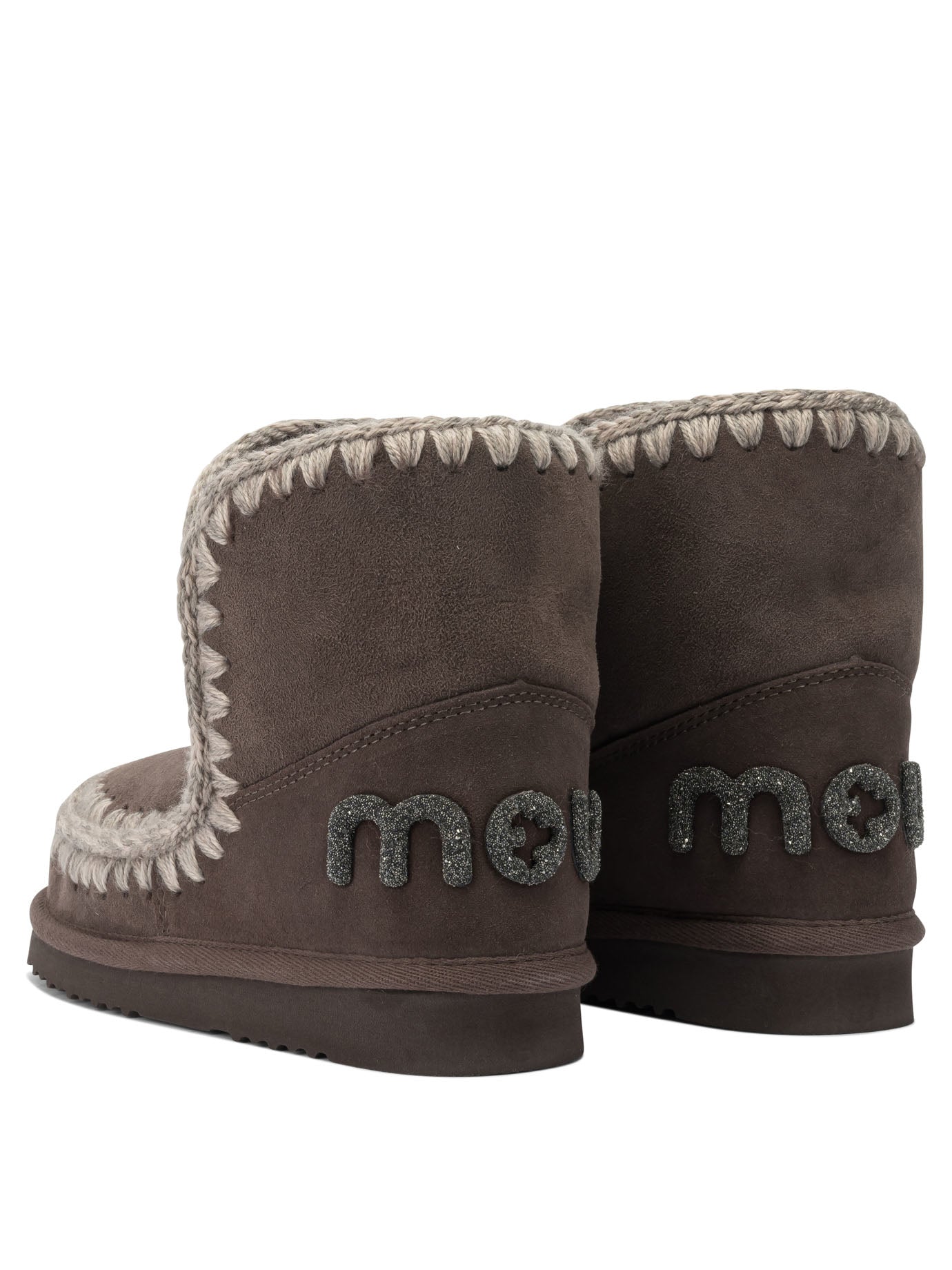 MOU Classic Sheepskin Ankle Boots for Women