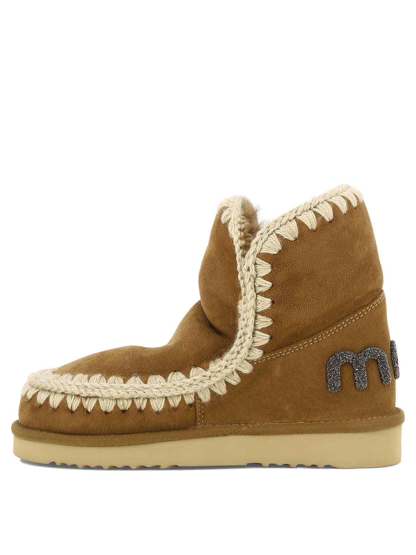 MOU Suede Ankle Boots for Women