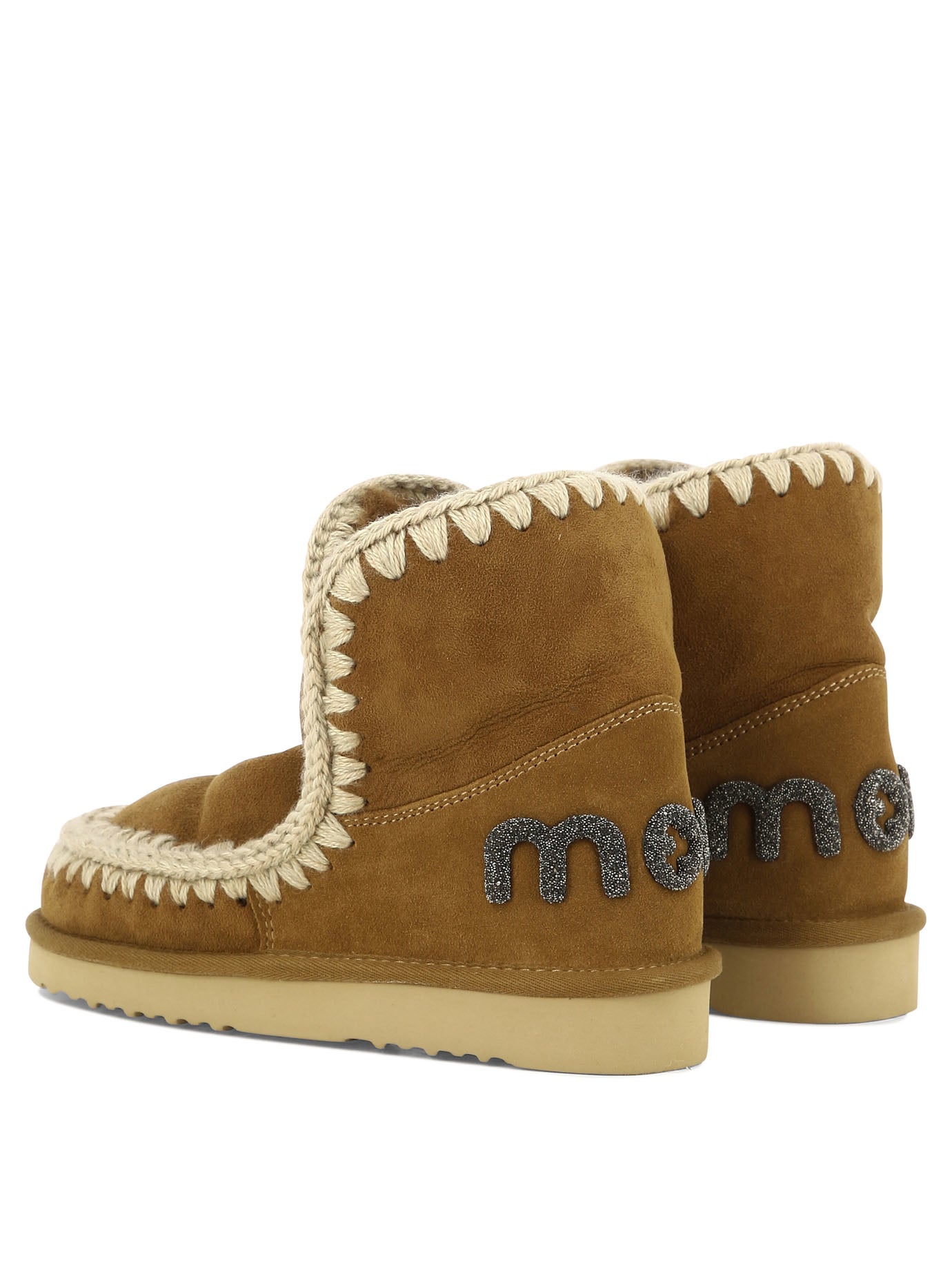 MOU Suede Ankle Boots for Women