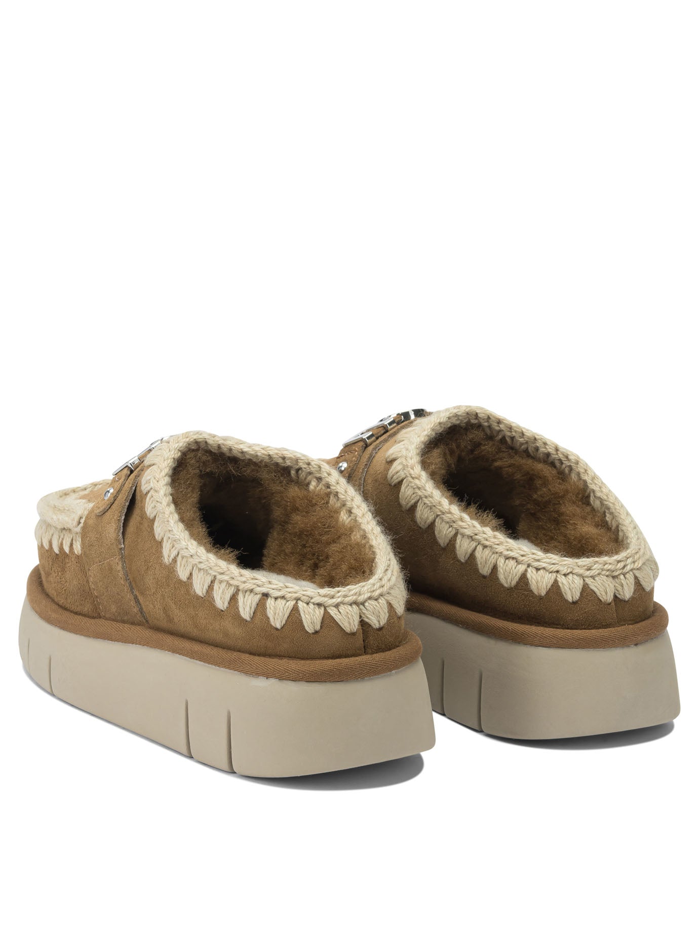 MOU Cozy Sheepskin Slippers for Women - FW25 Style