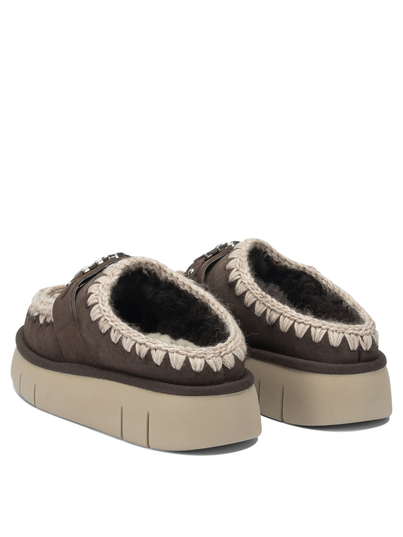 MOU Cozy Sheepskin Slippers for Women