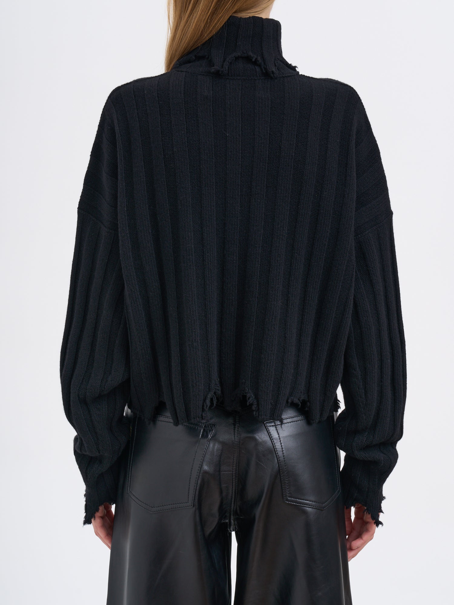 ISABEL BENENATO Eco-Cashmere High Neck Sweater (Size S)