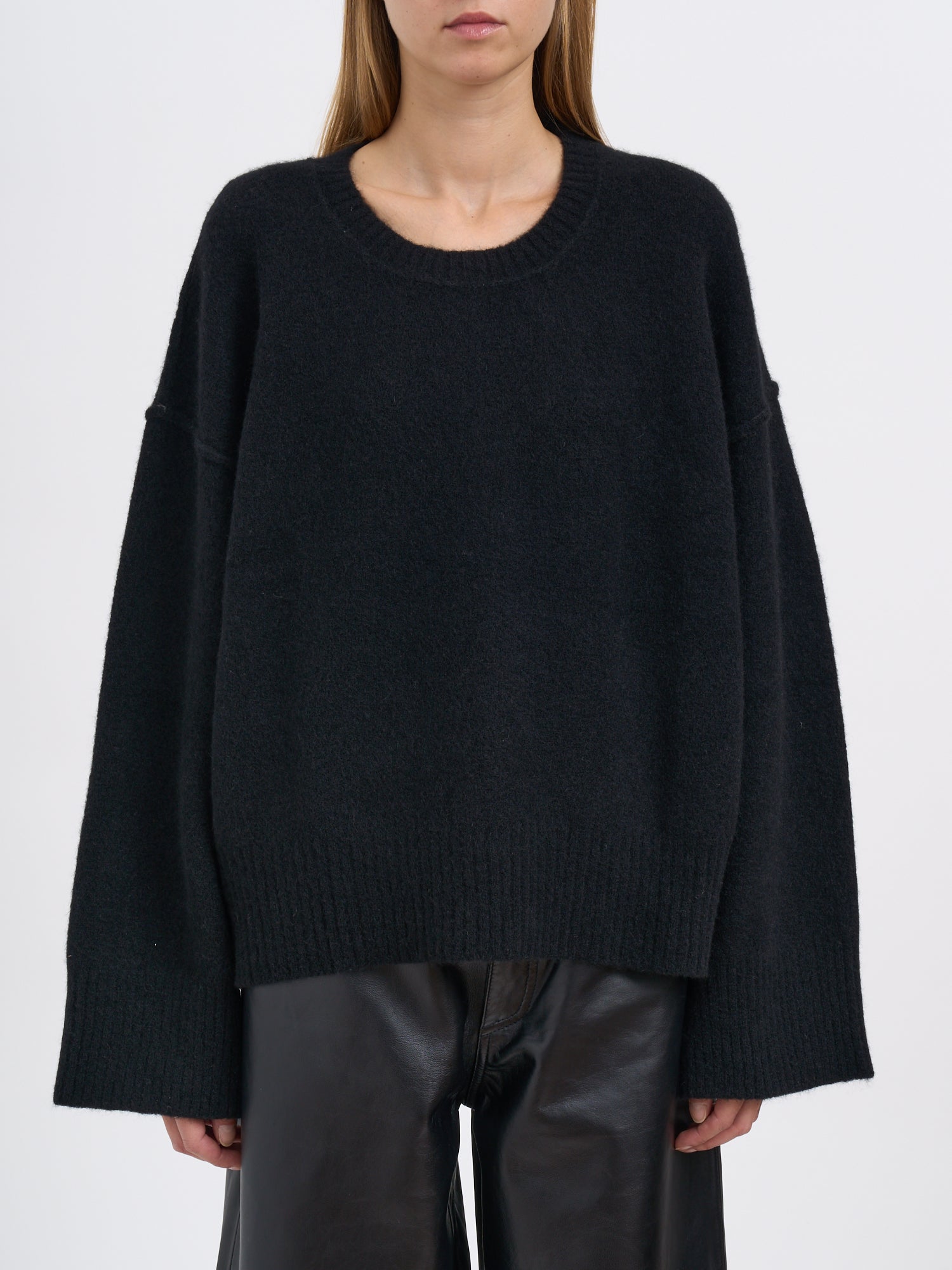 ISABEL BENENATO Boxy Oversized YAK Sweater - Size S