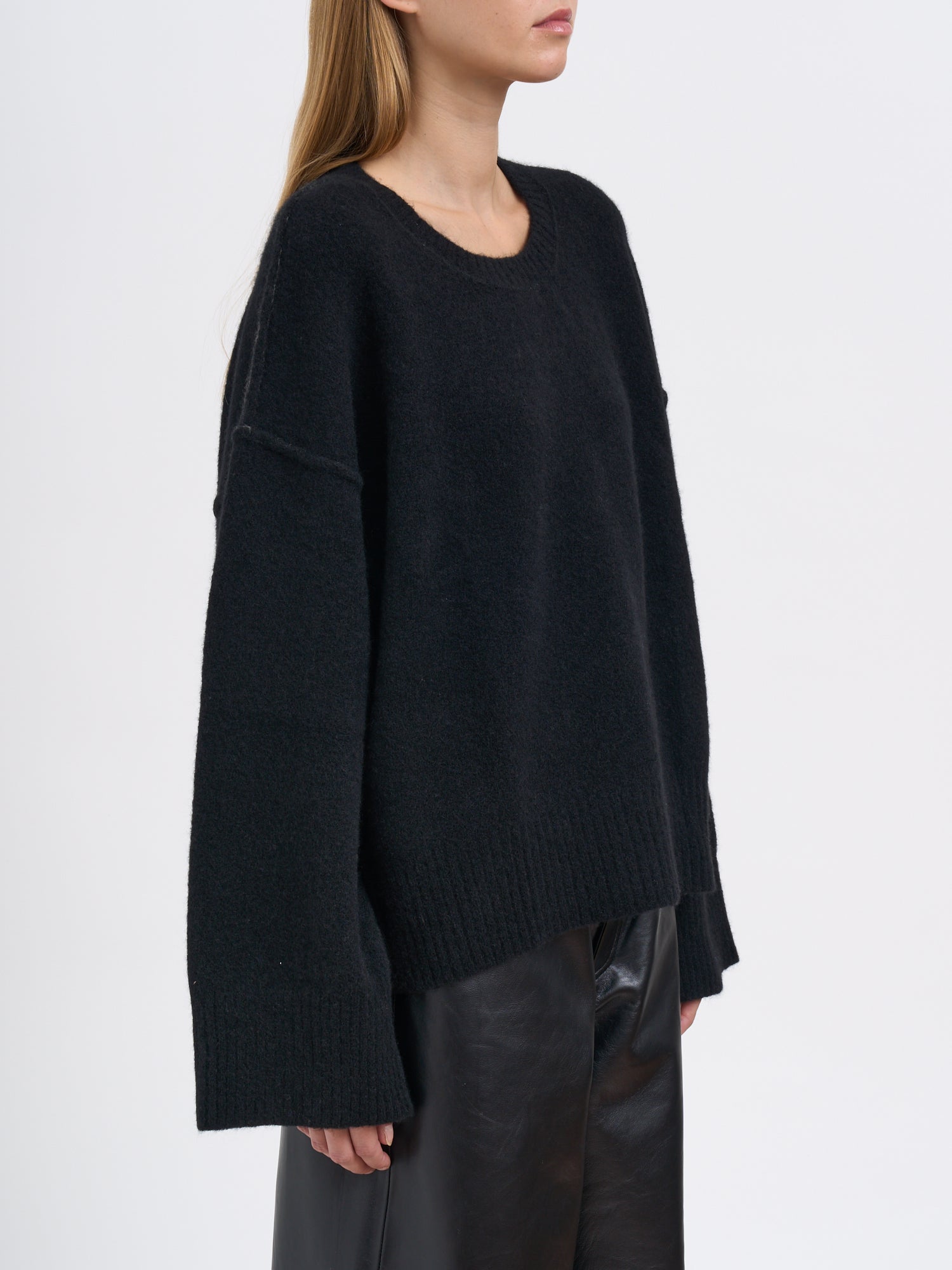 ISABEL BENENATO Boxy Oversized YAK Sweater - Size S