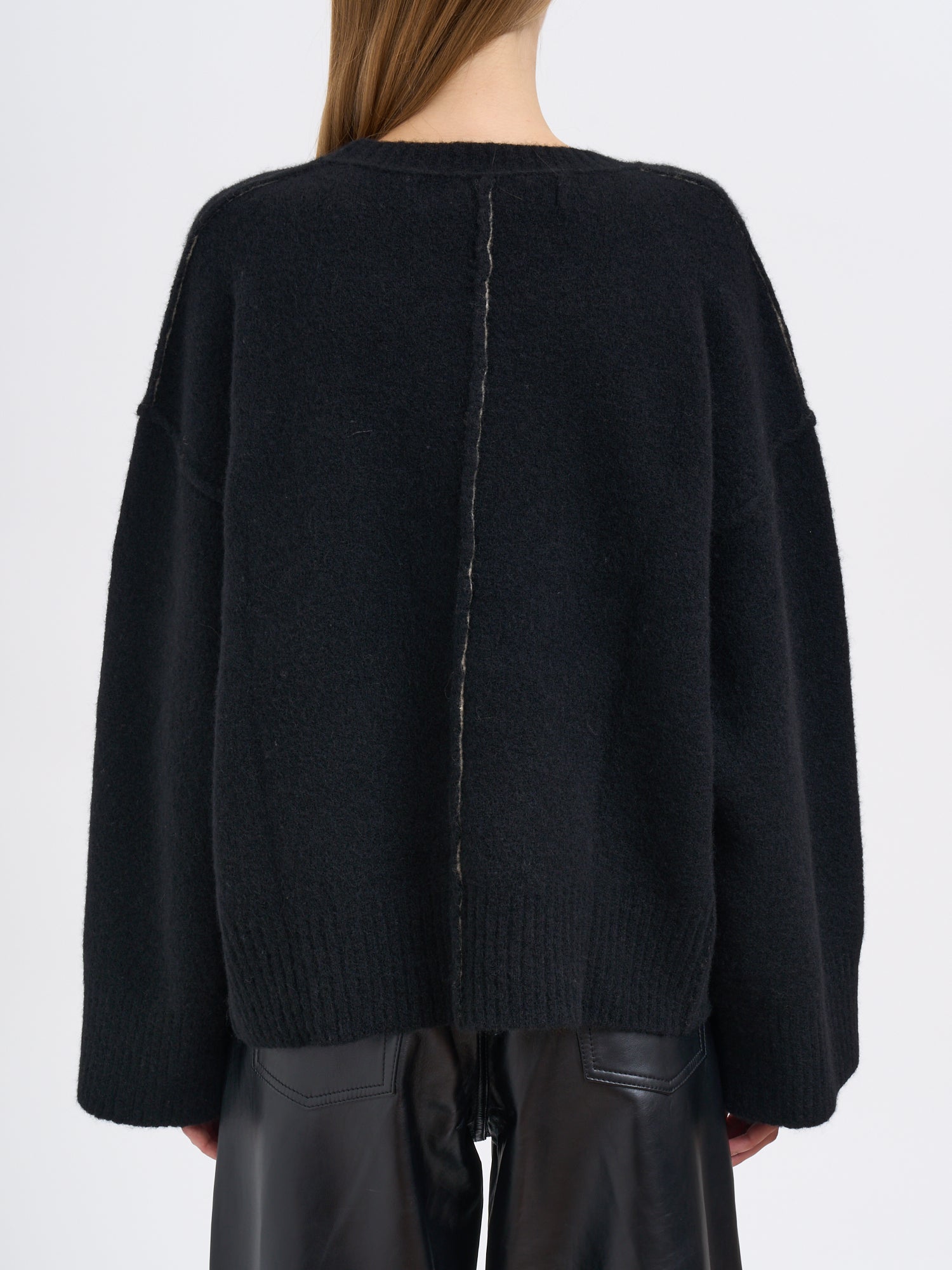 ISABEL BENENATO Boxy Oversized YAK Sweater - Size S