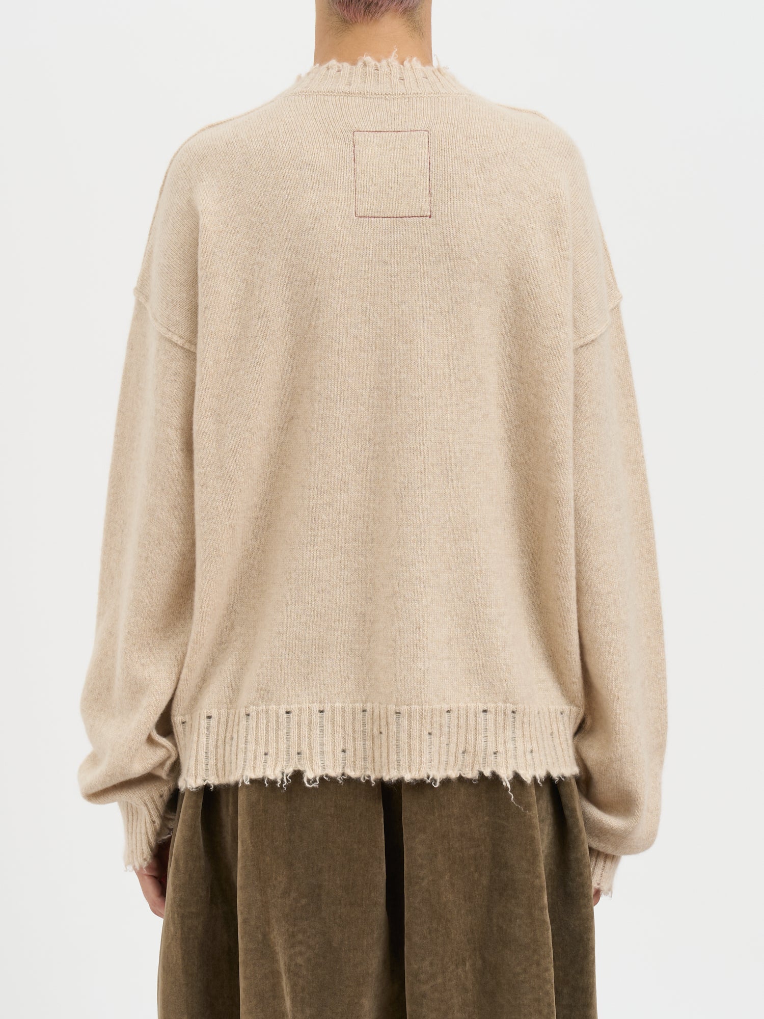 UMA WANG Cashmere Sweater Crew Neck (Size S)