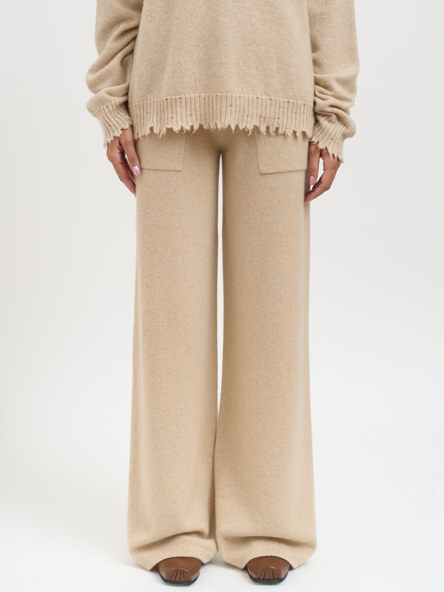 UMA WANG Cashmere Trousers - Women's Size S