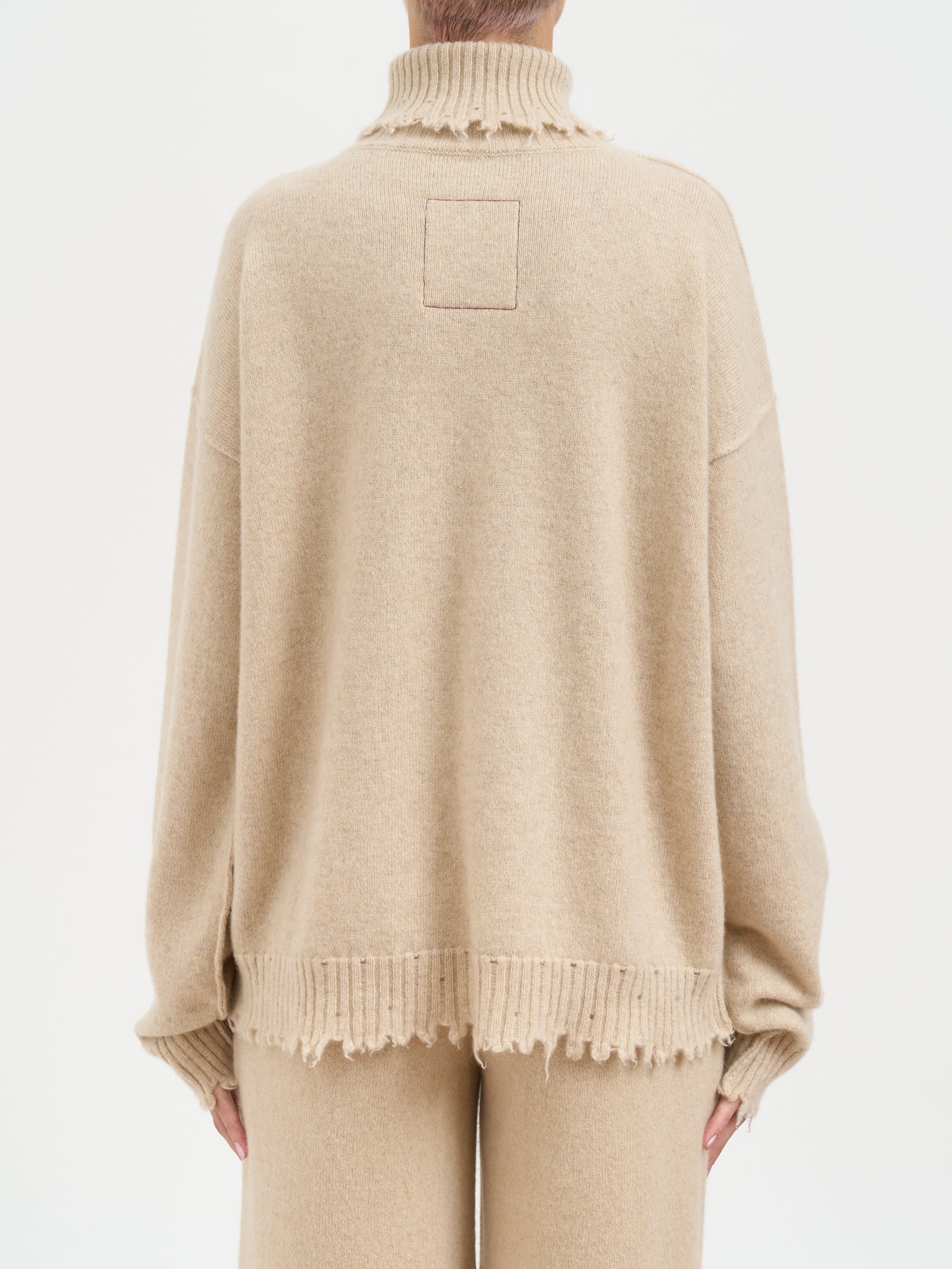 UMA WANG Cashmere High Neck Sweater - Women's Small