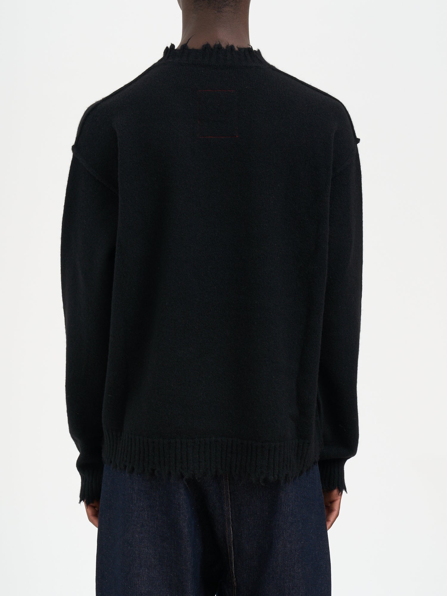 UMA WANG Crew Neck Cashmere Sweater - Medium