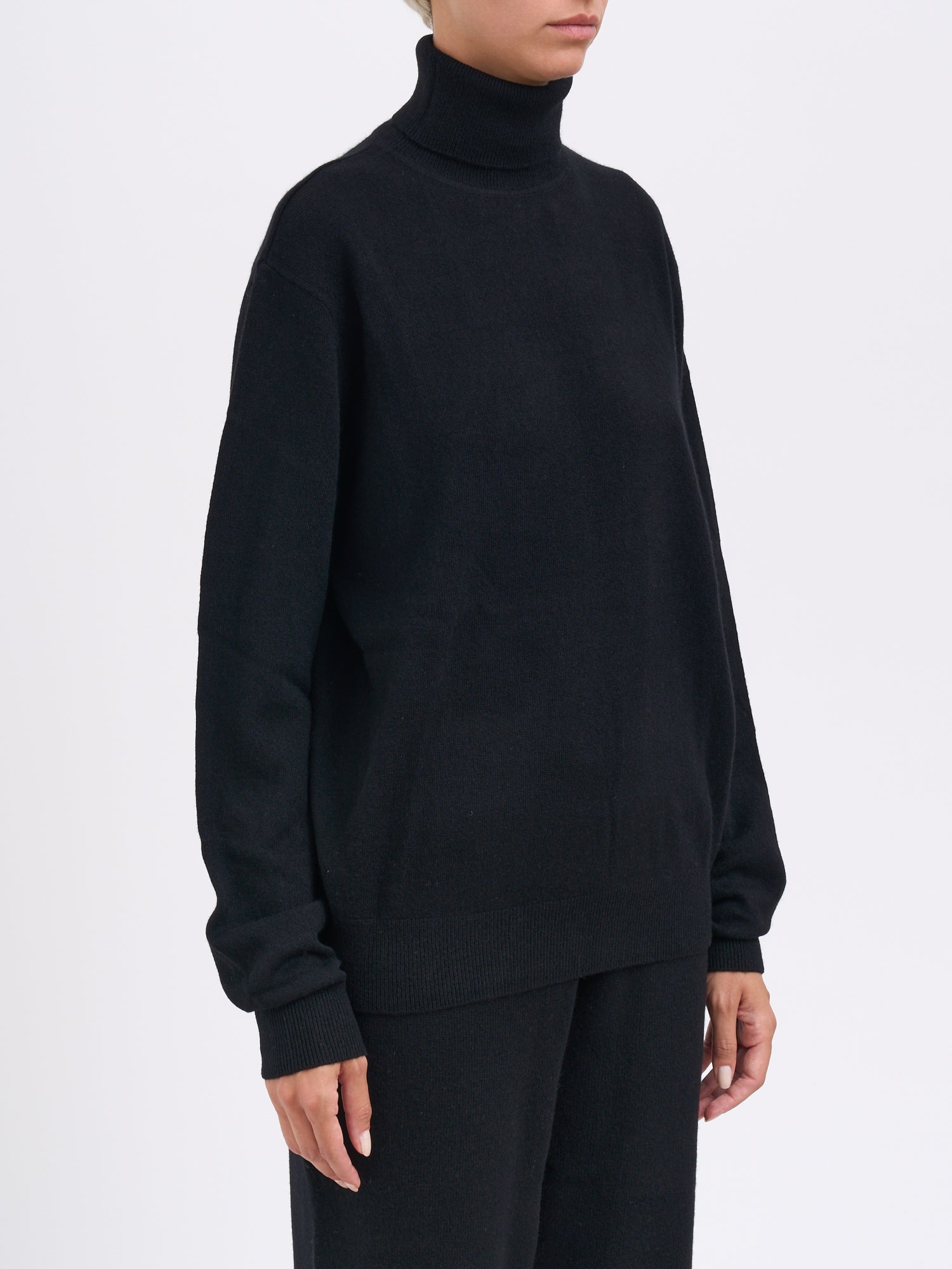 ENTIRE STUDIOS Cashmere Blend High Neck Sweater for Women