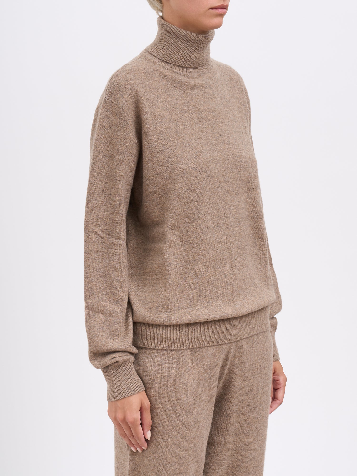 ENTIRE STUDIOS High Neck Cashmere Blend Sweater