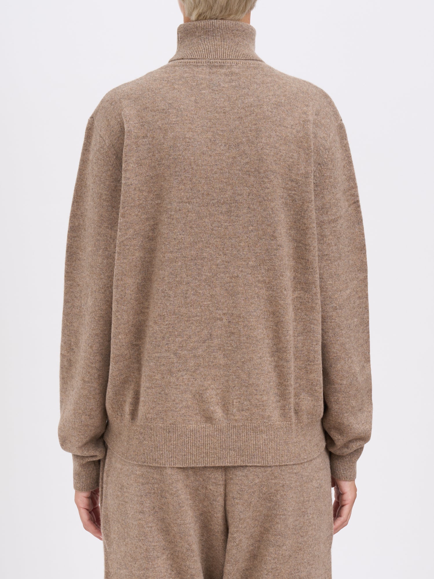 ENTIRE STUDIOS High Neck Cashmere Blend Sweater