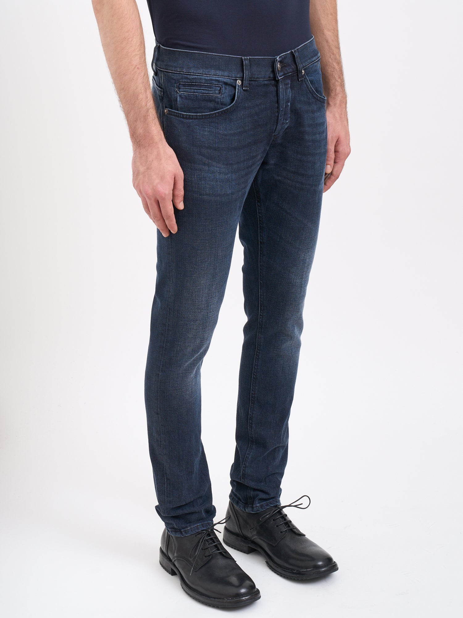 DONDUP Slim Fit Stretch Denim Trousers - Size 31