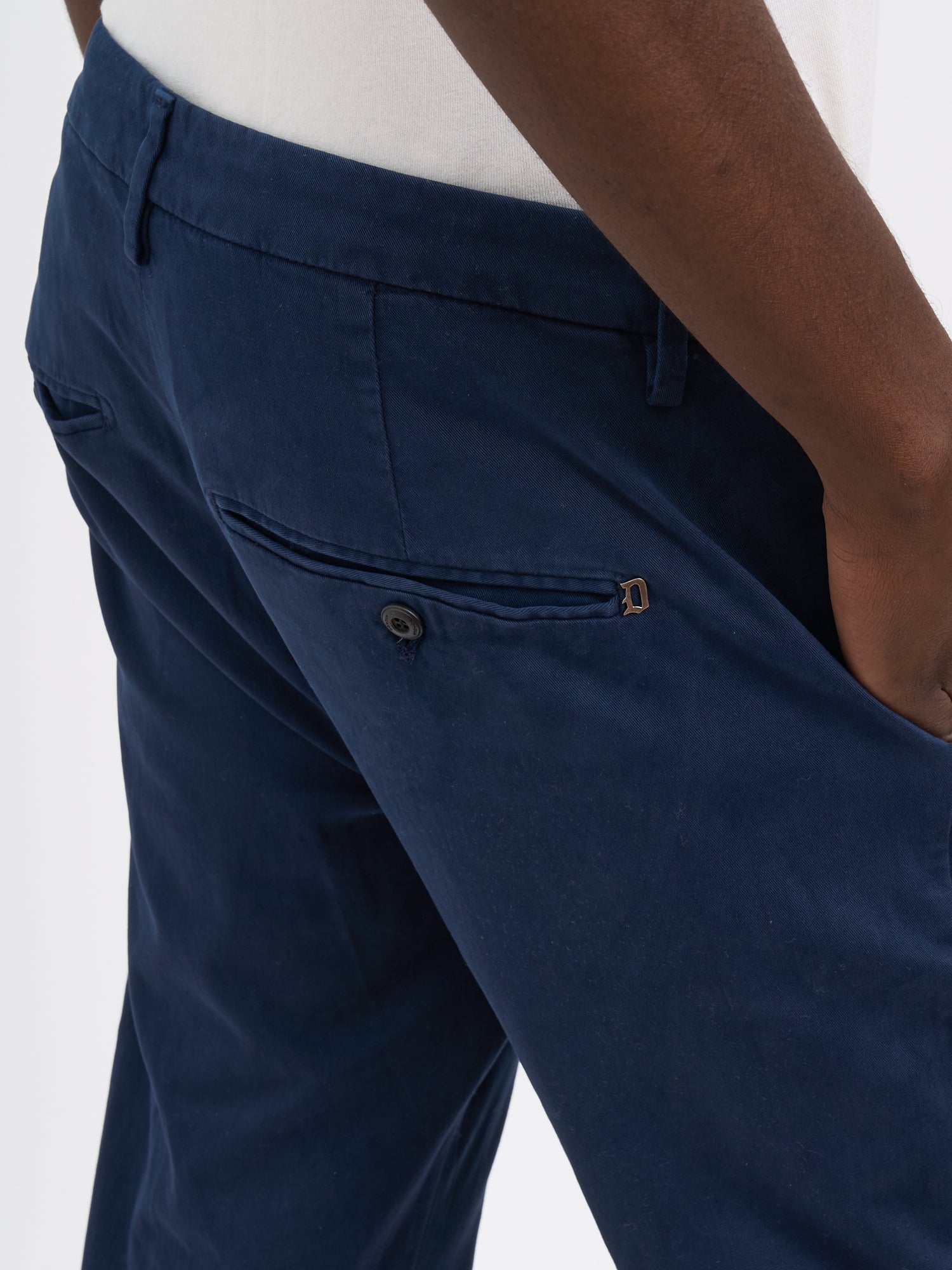 DONDUP Men's Cotton Trousers - Size 32