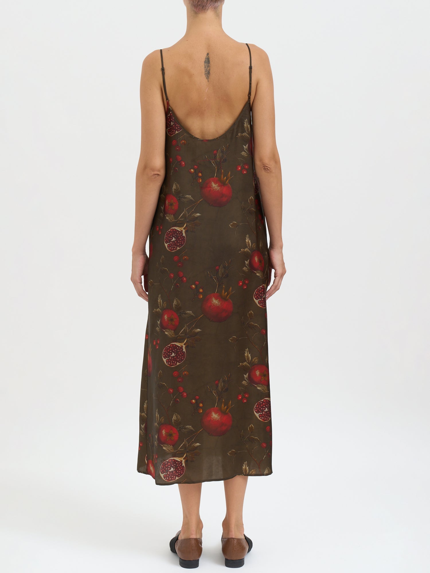 UMA WANG Adjustable Strap Slip Dress - Size S