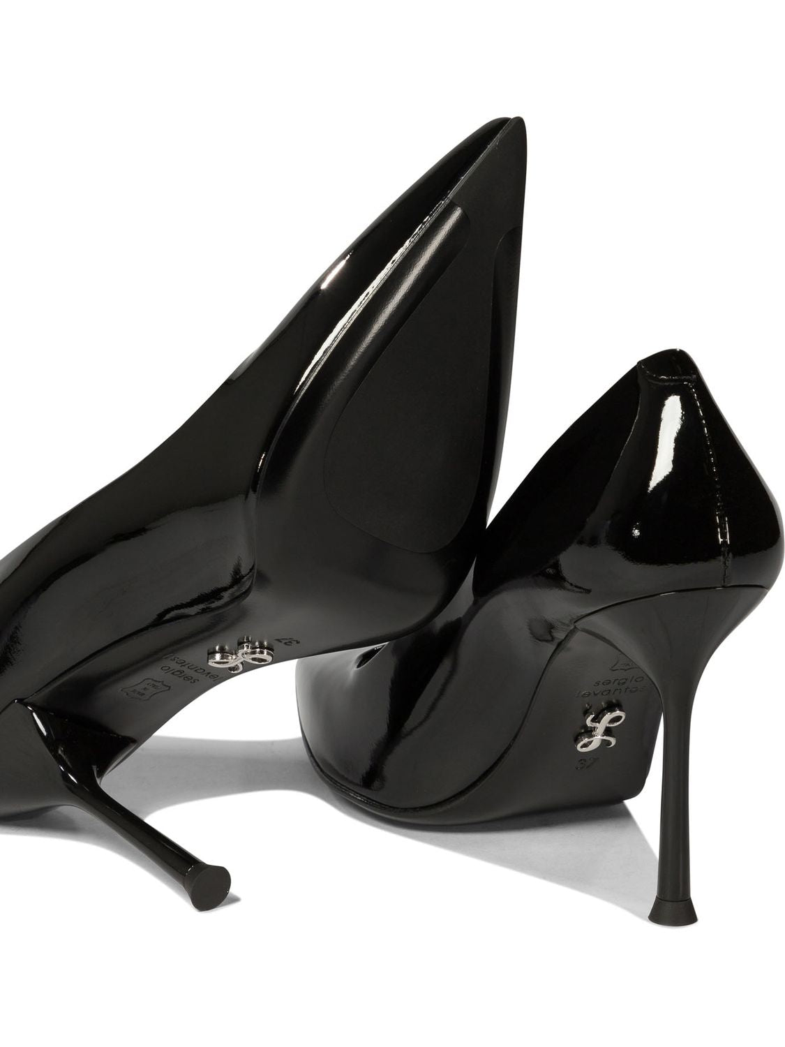 SERGIO LEVANTESI Elegant Women's Patent Leather Pumps