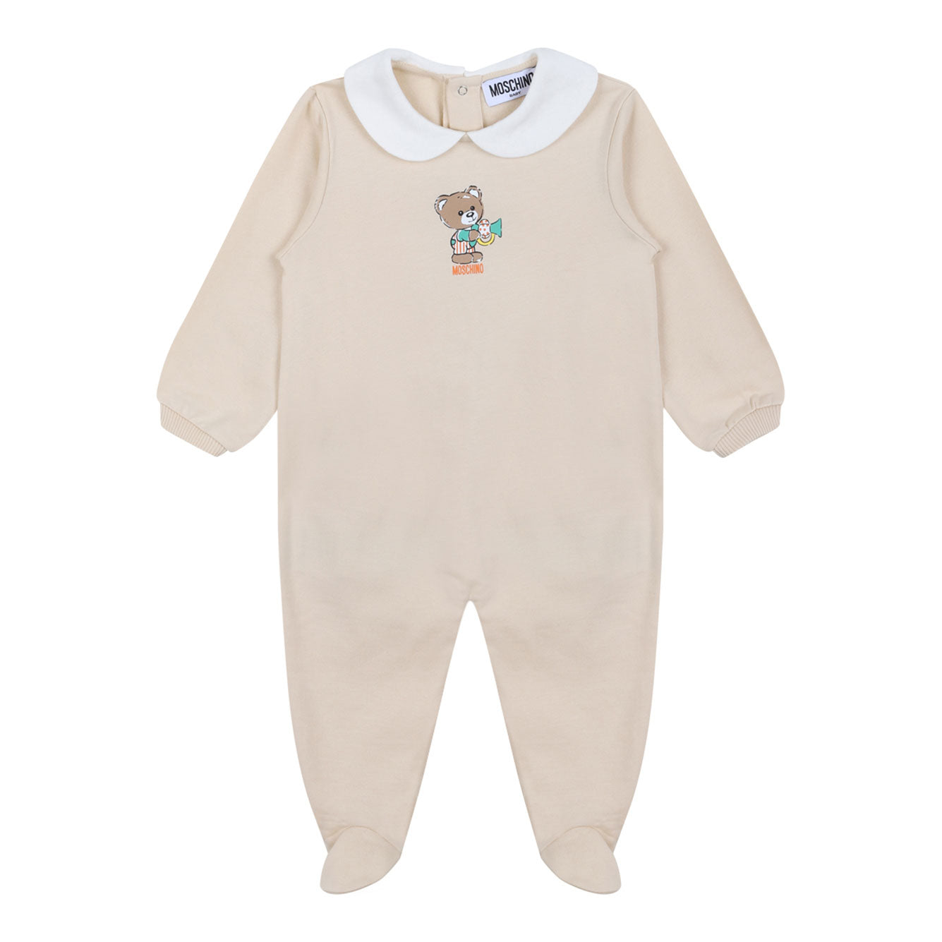 MOSCHINO KIDS Mini Cloud Toy Nursery Jumpsuit for Boys